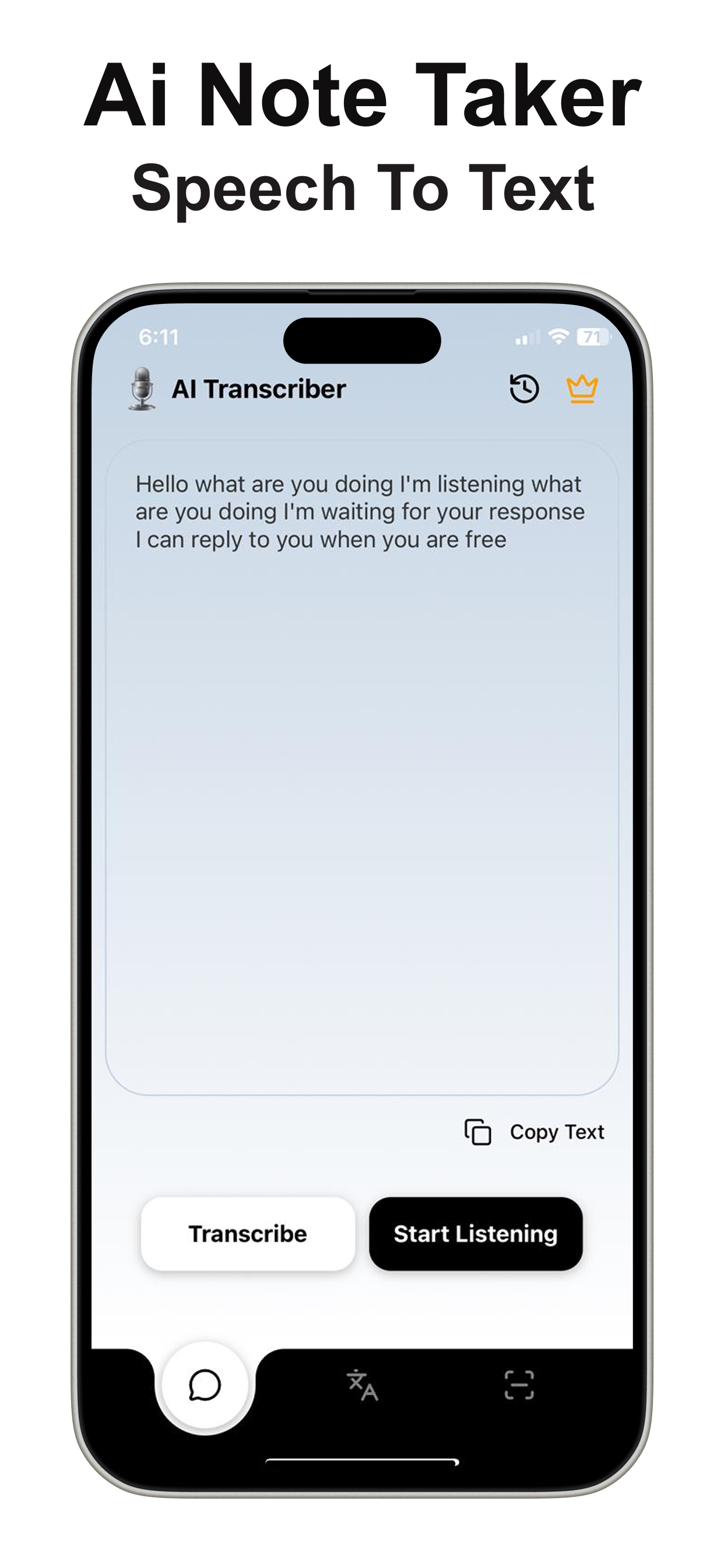 AI Transcribe & Speech To Text screenshot 4