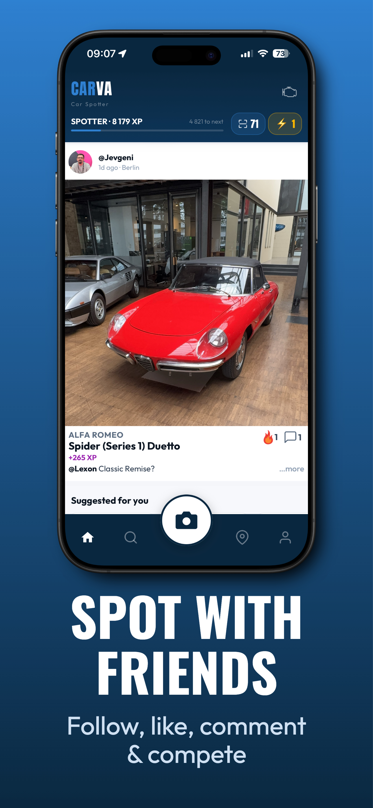Carva: Spot & Identify Cars