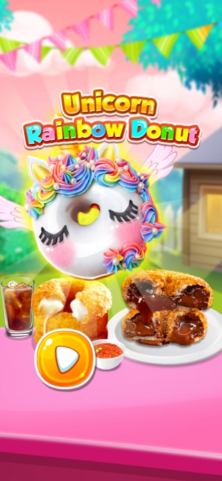 Unicorn Donut Screenshot 1 of 6