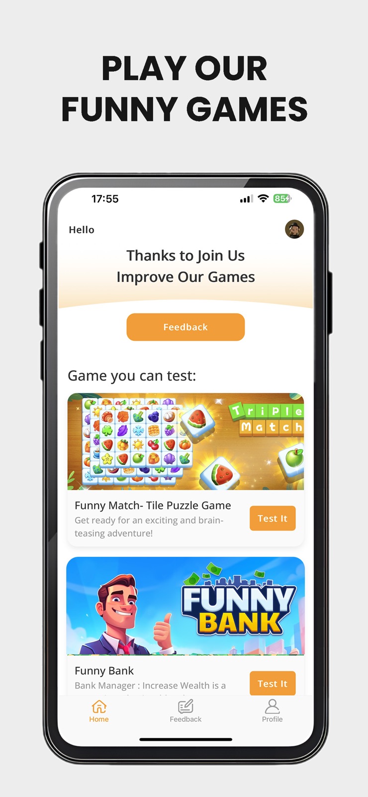 Kashjoy - Play & Feedback iphone screenshot 2