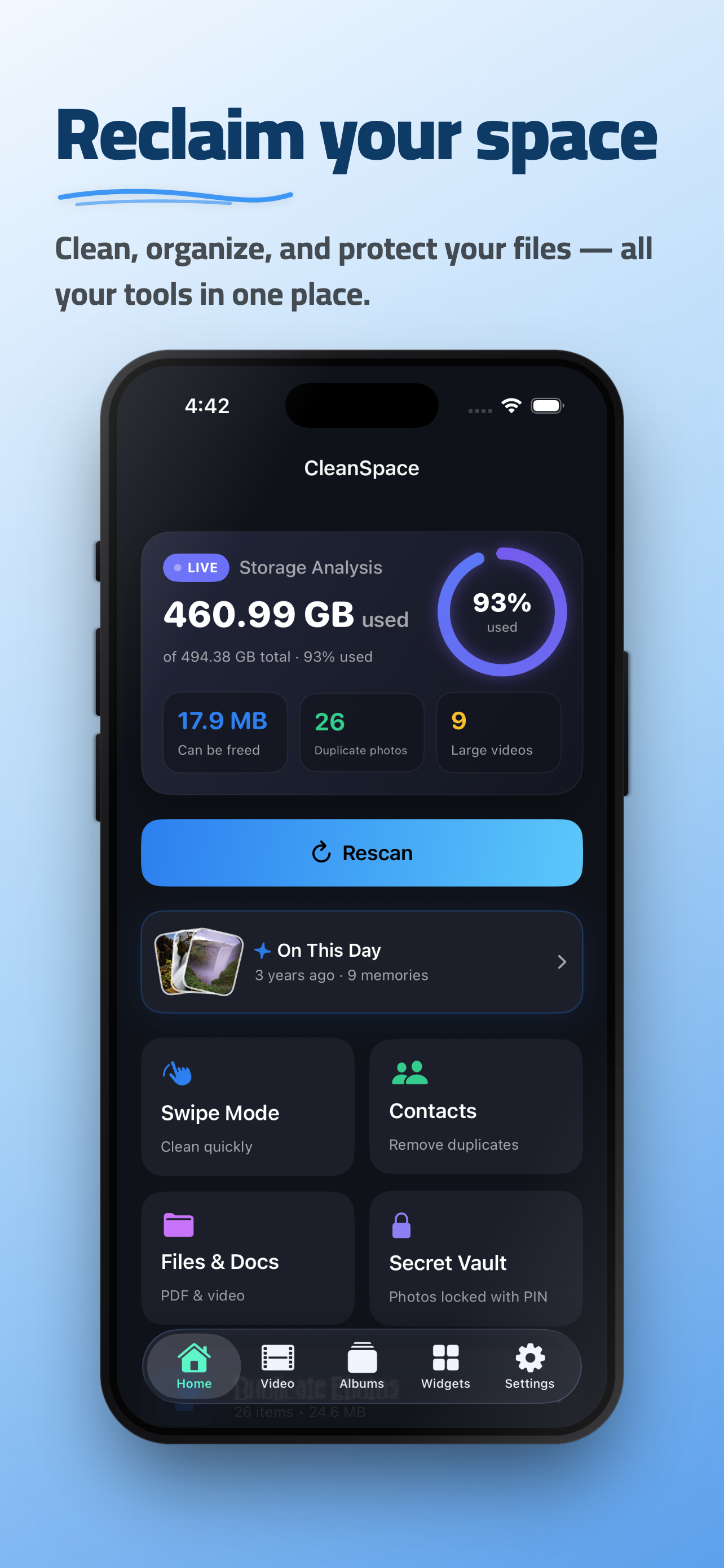 CleanSpace: Photo Cleaner screenshot 2