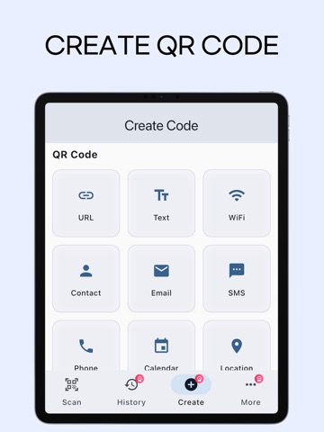 QR Code Scanner * Barcode iPad screenshot