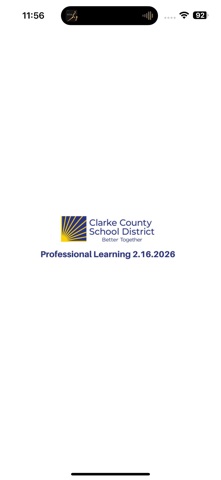 CCSD Professional Learning Day iPhone screenshot