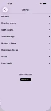 Vox libri screenshot 9