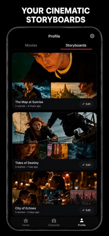 Filme: AI Movie Generator iPhone screenshot