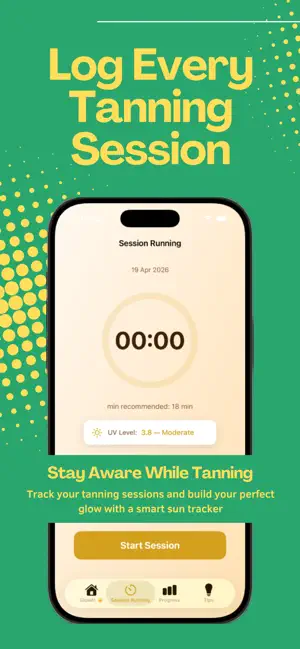 Tanning Tracker: Sun Glow screenshot 1