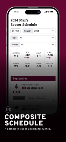 Cobber Athletics screenshot