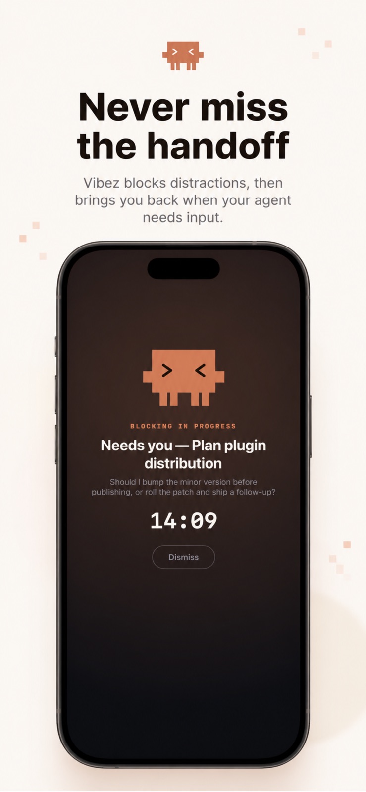 AI Coding Focus - Vibez iphone screenshot 1