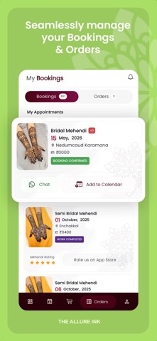 The Allure Ink: Mehendi App Screenshot 7 of 7
