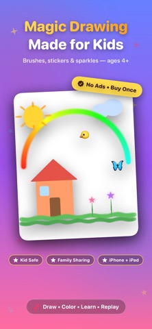 Magic Draw: Kids Drawing Pad Screenshot 1 of 5