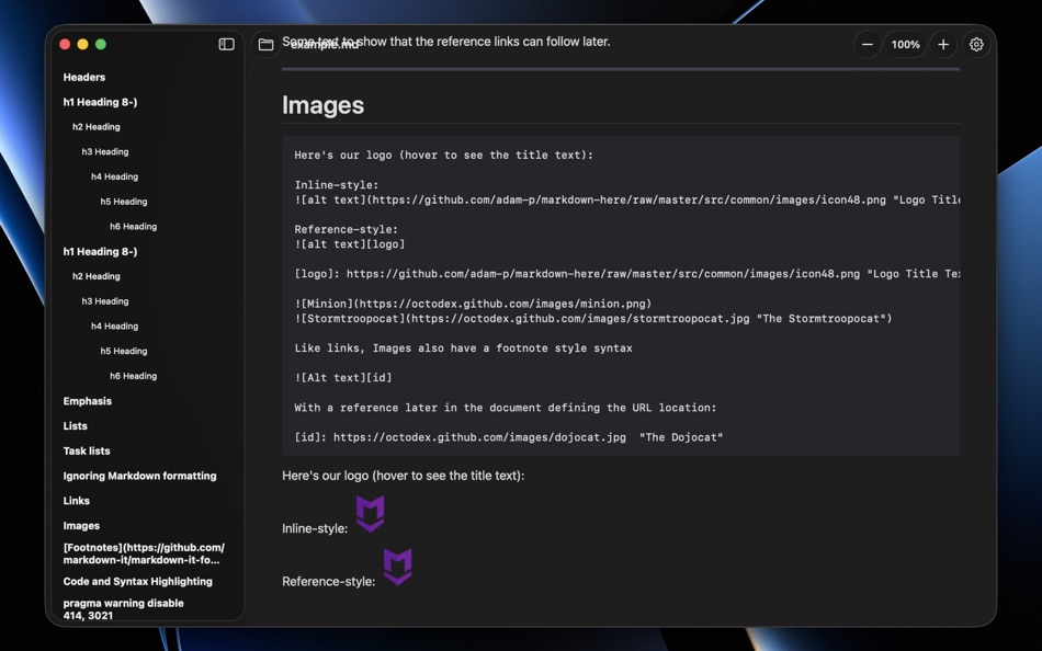 #2. Markdowny - Markdown Viewer (macOS) Door: RanduSoft SRL