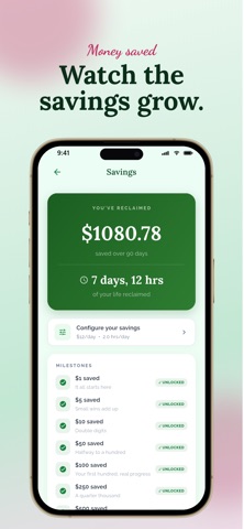 Rooted: Grow Sober Together iPhone screenshot