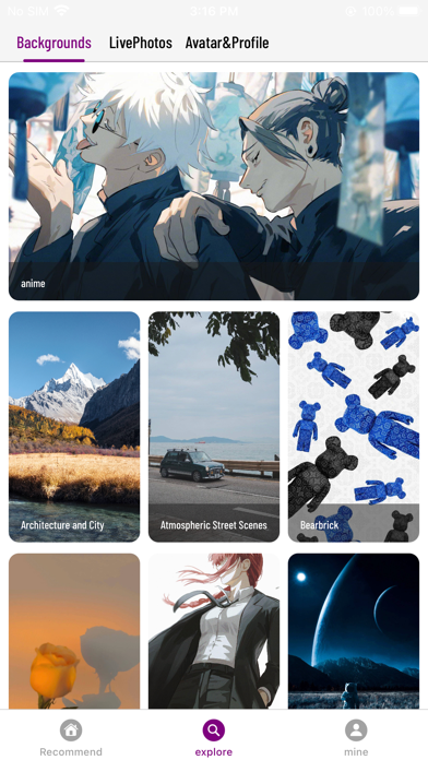 App screenshot