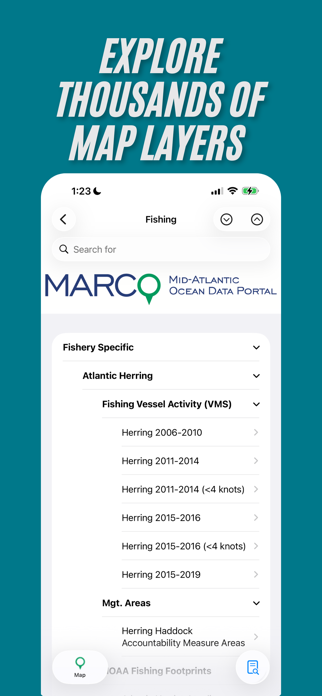 MARCO Ocean Maps Screenshot 5 of 7