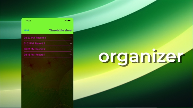 Six Anello Organizer Tracker