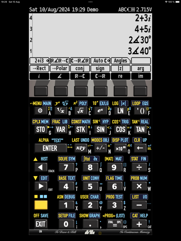 DB40X iPad screenshot 1 - Productivity app