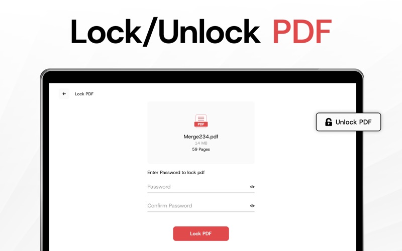 PDF Merger－Split & Merge PDF iPhone screenshot