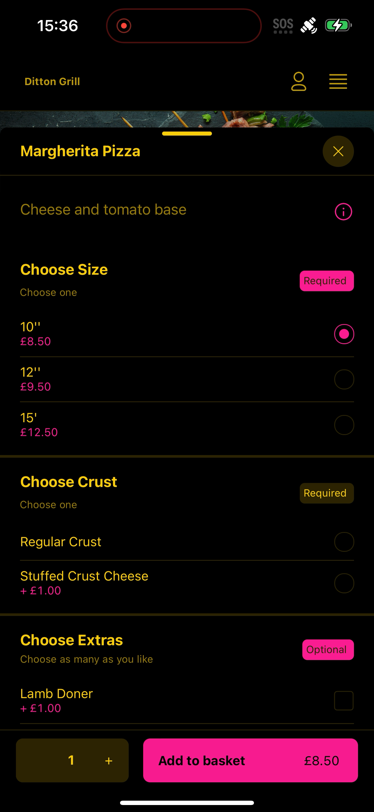 Ditton Grill UK screenshot 7