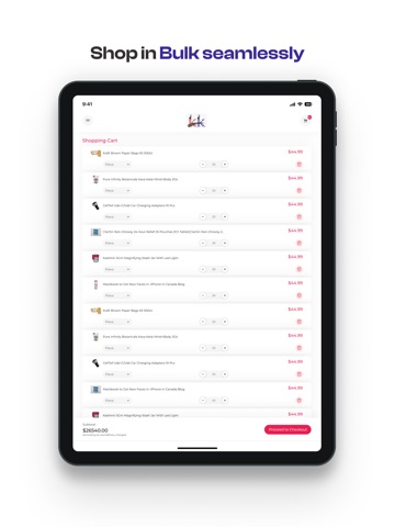 Kloud King Distributors iPad screenshot
