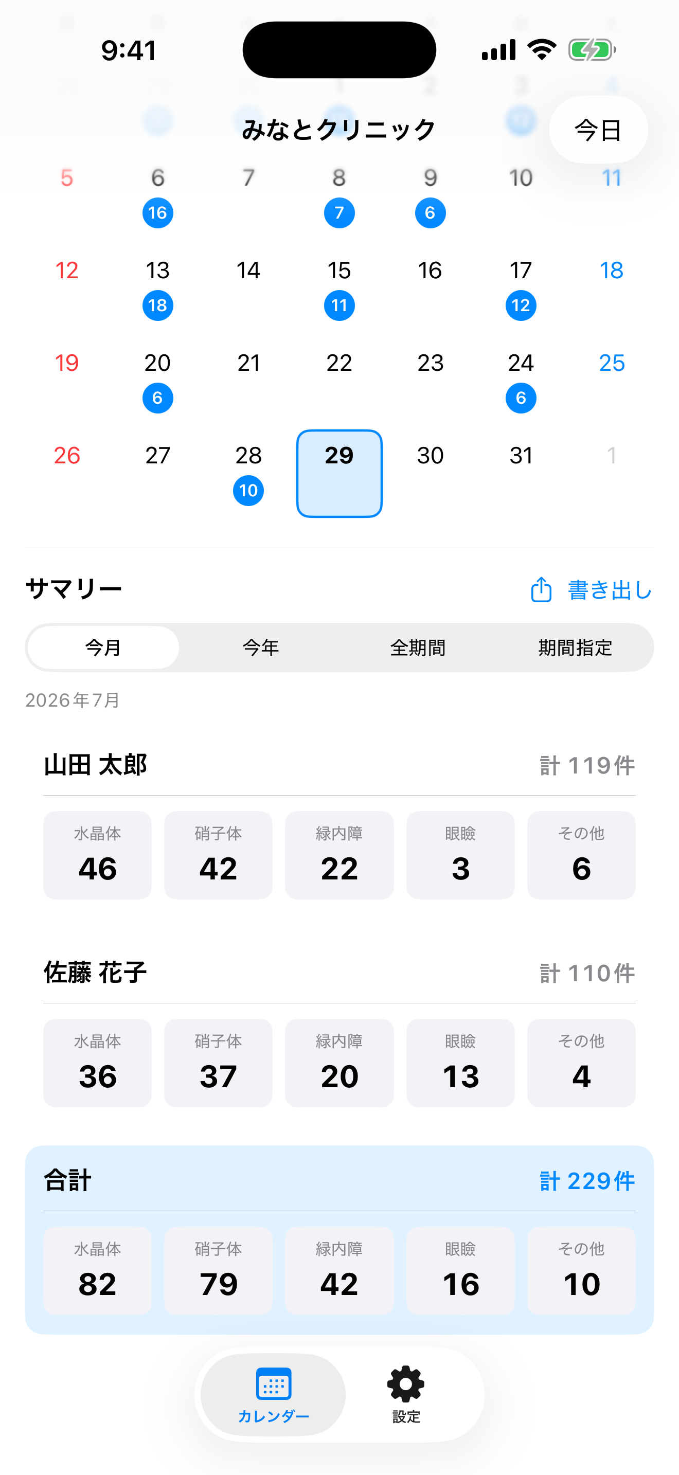 自分のオペ台帳 screenshot 2