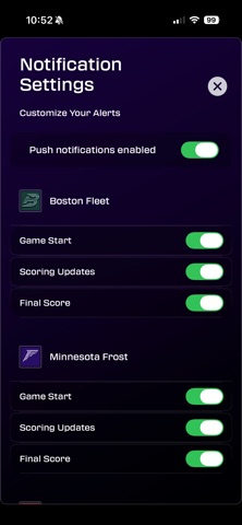 PWHL Fan screenshot