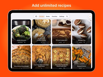 Easy Recipe App iPad screenshot