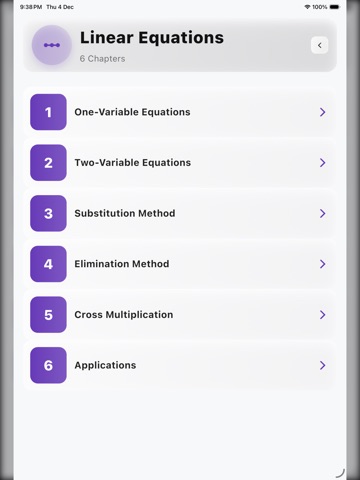Algebra Practice Pro iPad screenshot