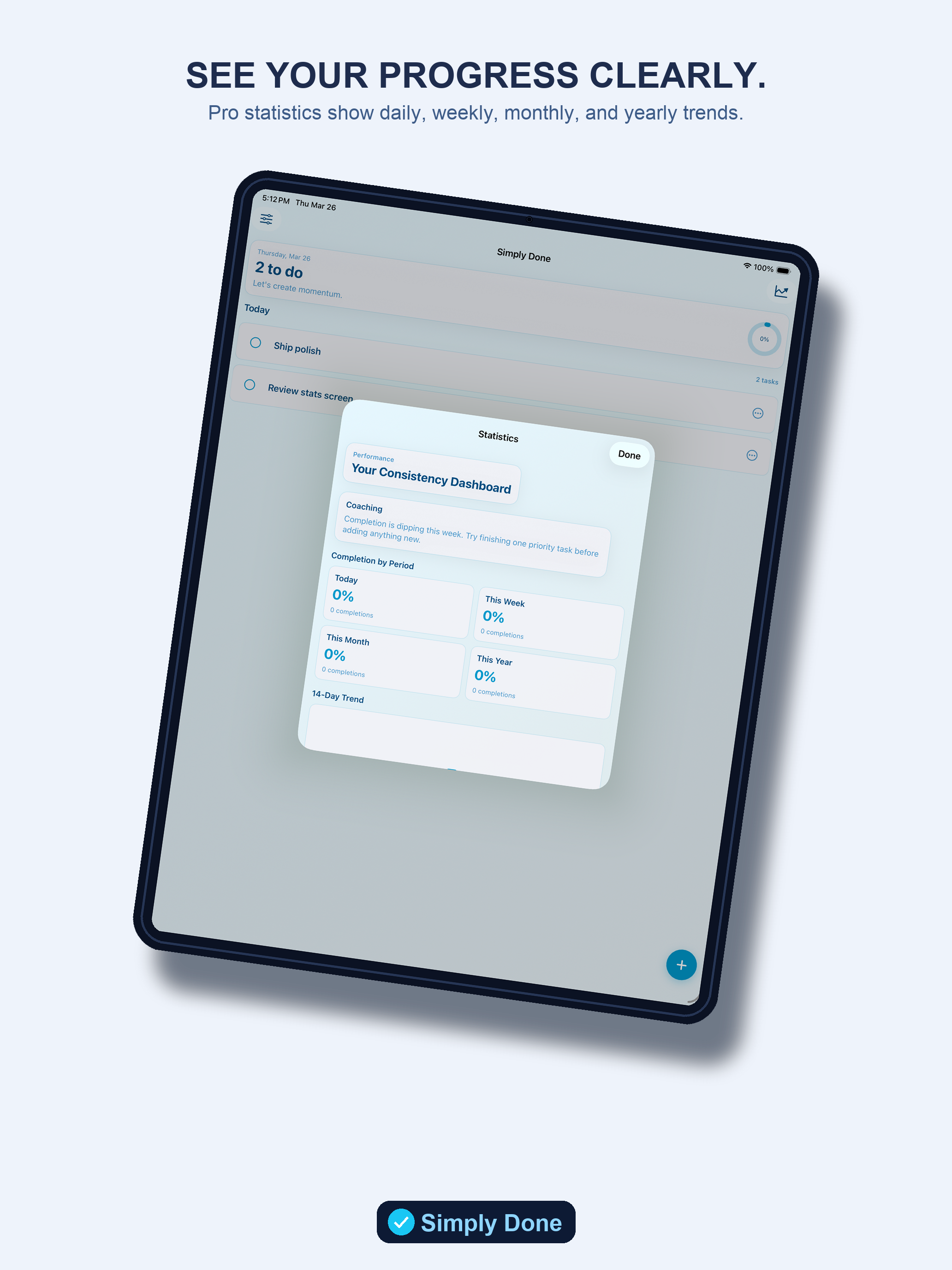 Simply Done: Daily Tasks