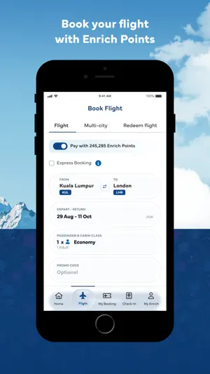 Malaysia Airlines screenshot 2