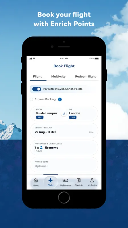 Malaysia Airlines screenshot 2 of 7