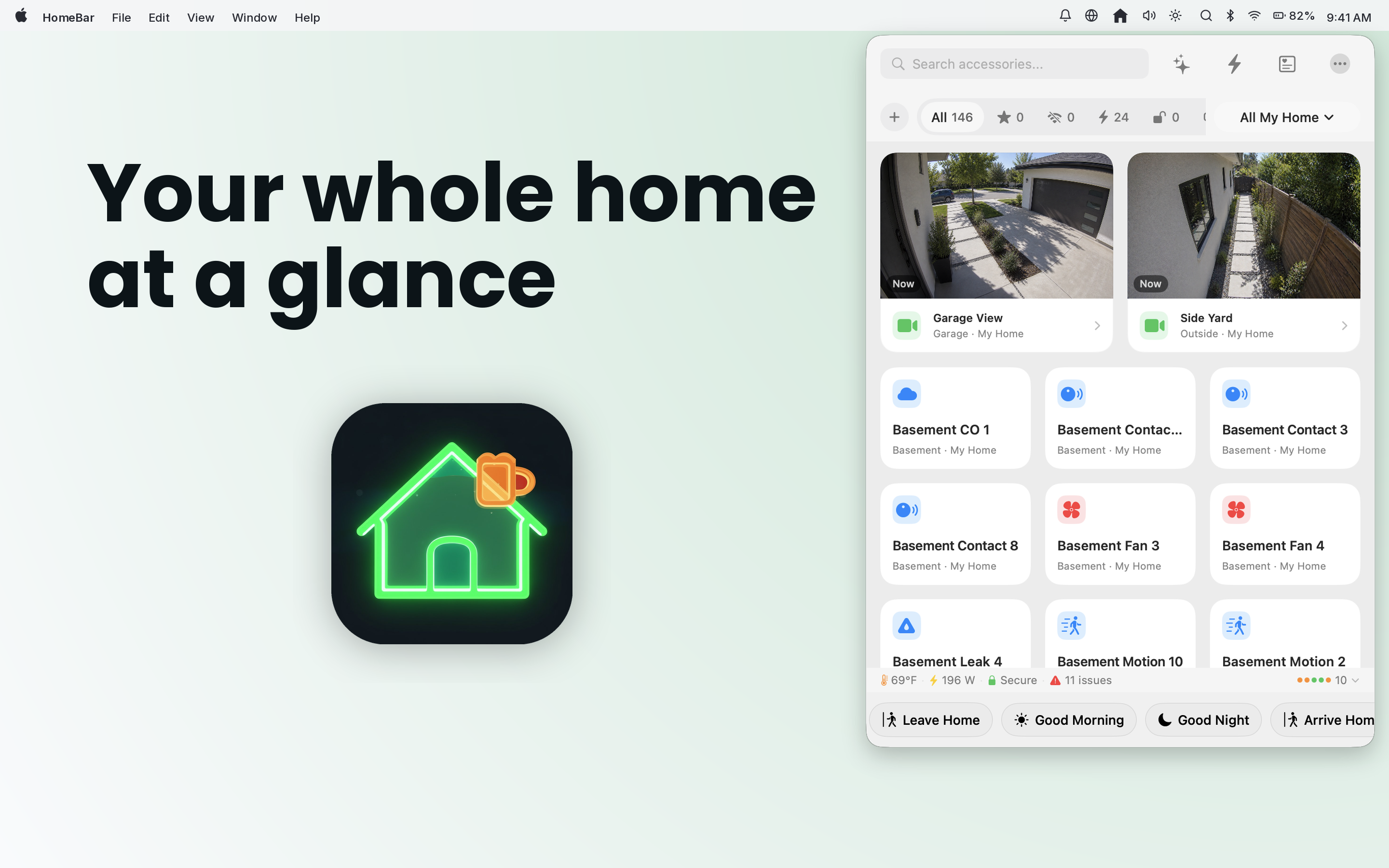 HomeBar for HomeKit