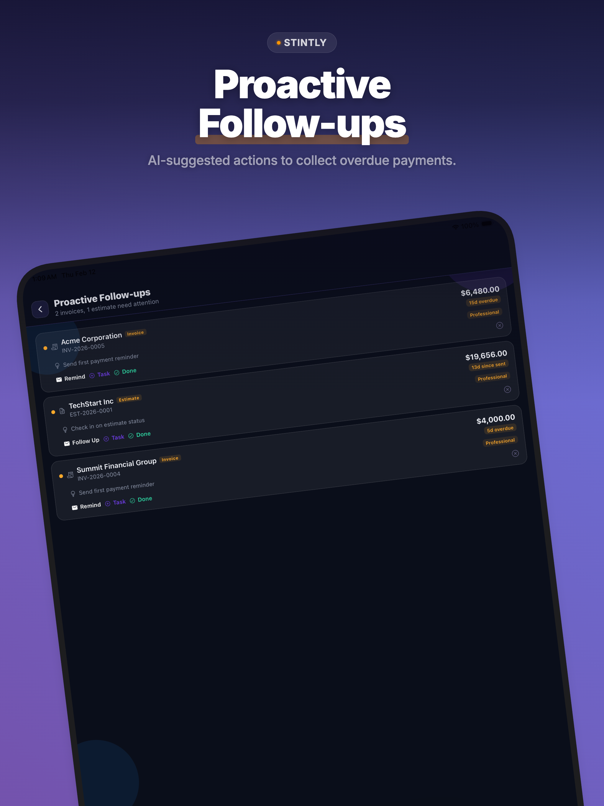 Stintly - Invoice & Expenses screenshot 23