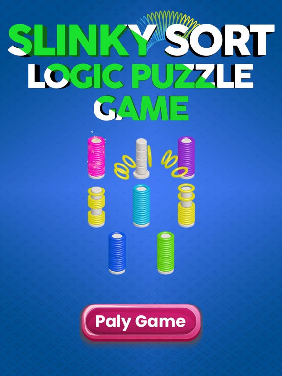 Slinky Sort Logic Puzzle Game iPad screenshot
