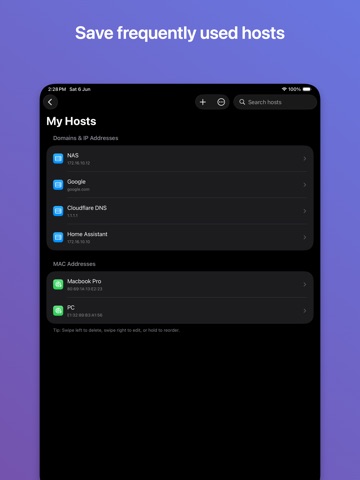 NetDebug Toolkit: Net Scanner iPad screenshot