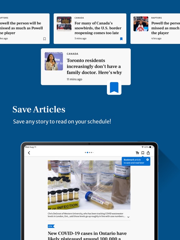 Toronto Star iPad screenshot 8 - Magazines & Newspapers app