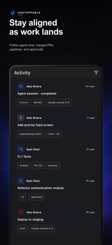 Unstoppable AI - AI Agents Screenshot 2 of 6