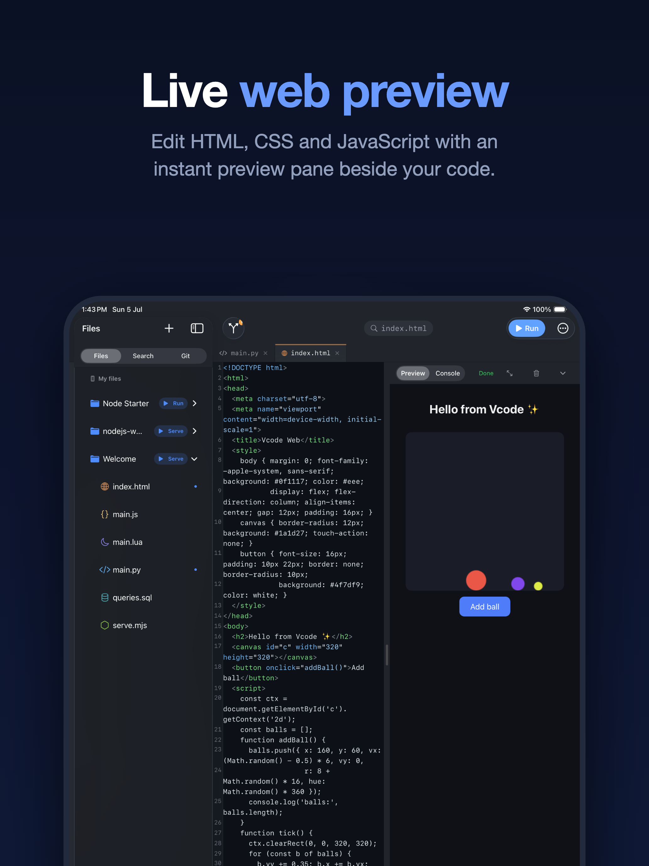 Visual Code Editor - vCode screenshot 13