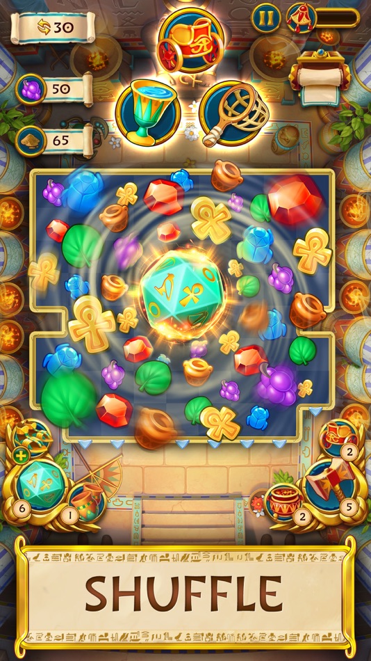 #3. Jewels of Egypt・Match 3 Puzzle (iOS) di: G5 Entertainment AB