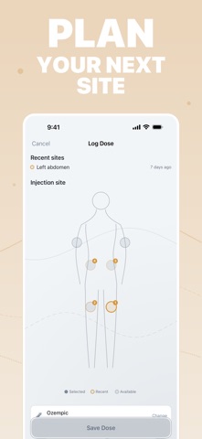 DosePen: GLP-1 Tracker Screenshot 3 of 5