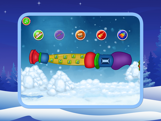 Christmas Musical Instruments iPad screenshot
