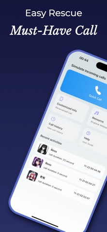 Fake Call Pro - Escape Awkward Screenshot 5 of 6