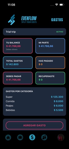 EvenFlow screenshot