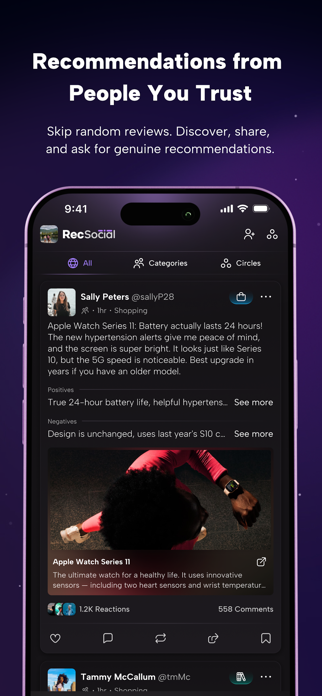 RecSocial Screenshot 1 of 5