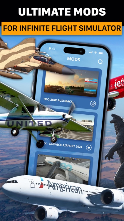 Mods for Flight Simulator PRO