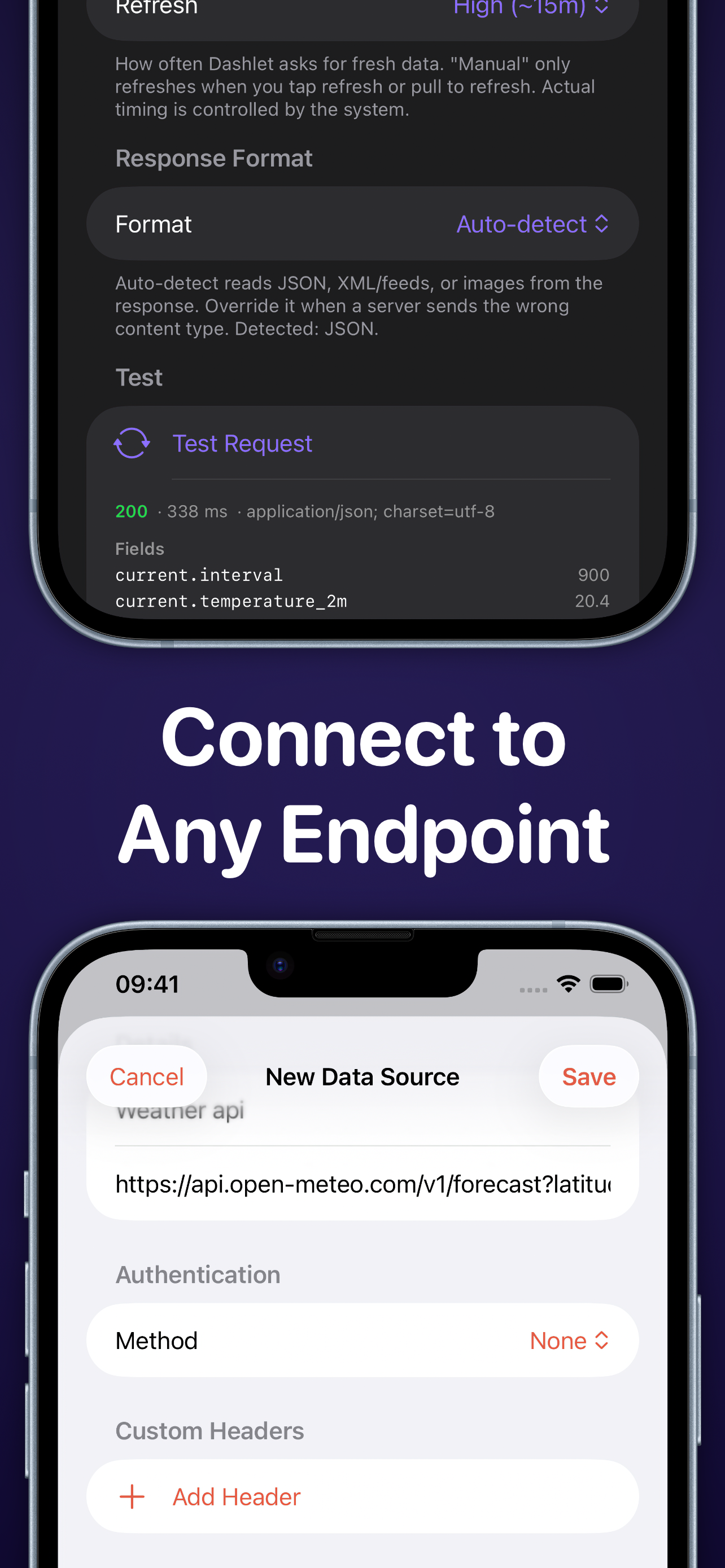 Dashlet screenshot 5