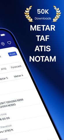 Aviation Weather: METAR, TAF iPhone screenshot 2