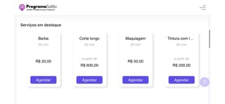 Programa Salão screenshot