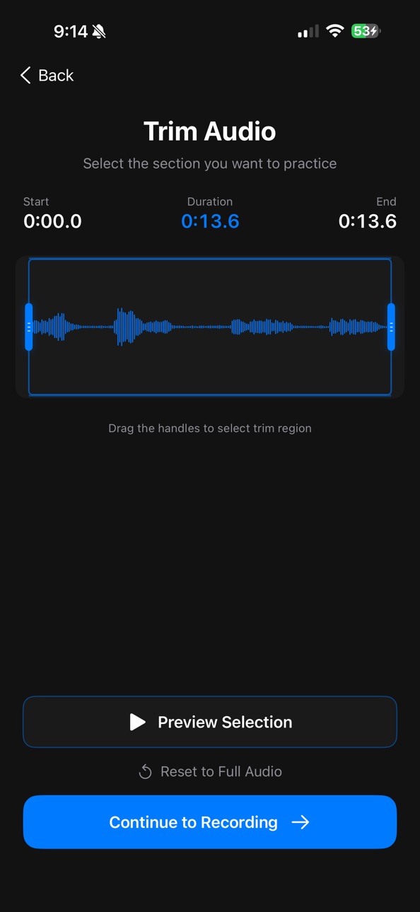 iPhone screenshot