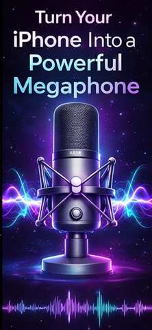 The Megaphone iPhone screenshot