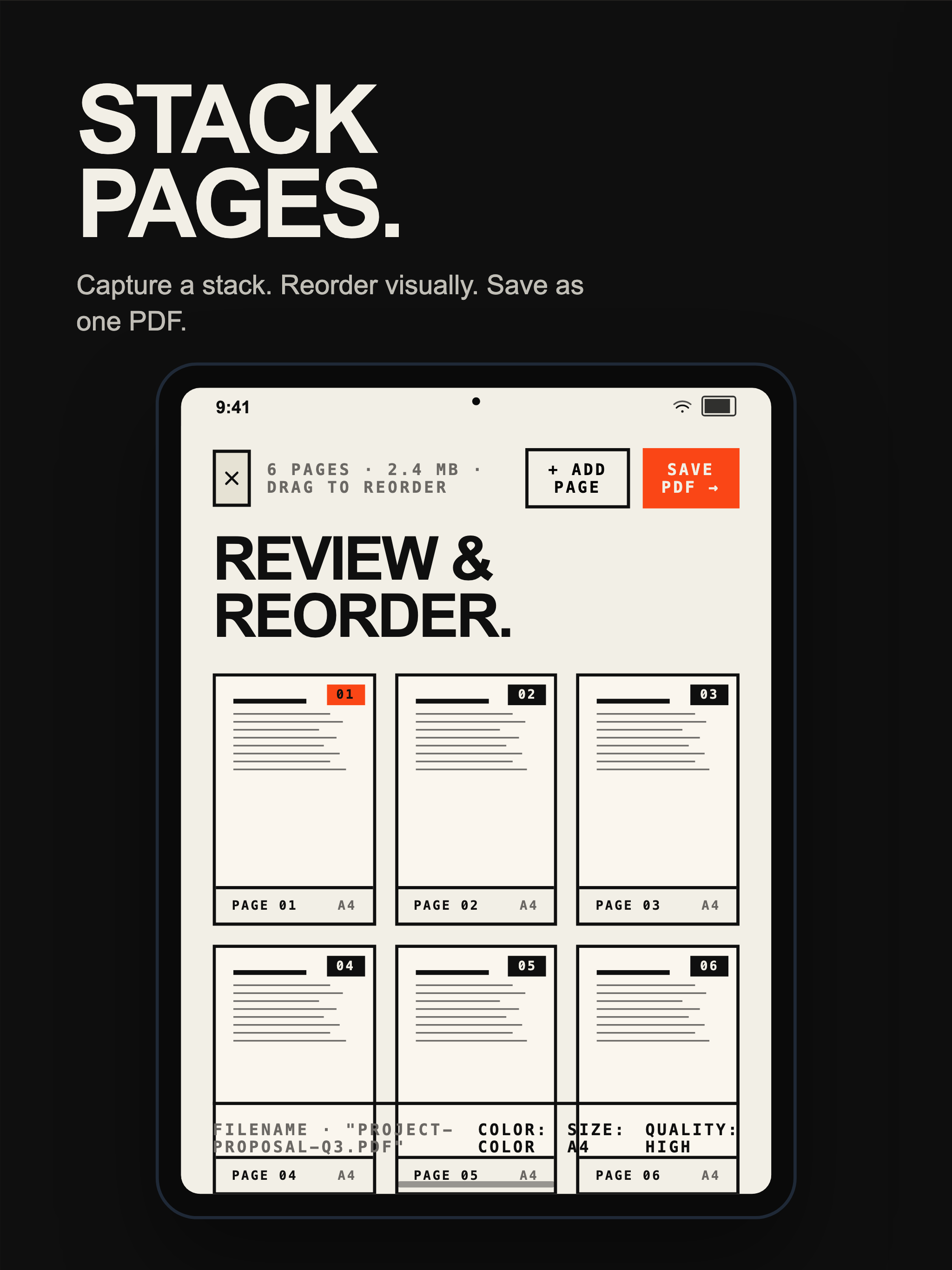 PDF Scanner: OCR & Search